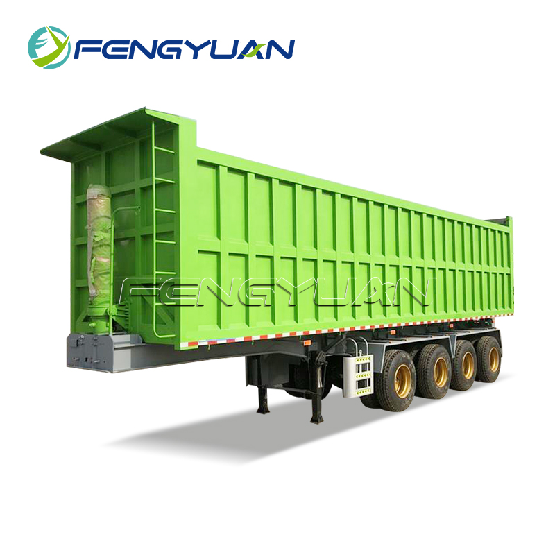 Hydraulic Dumping Semi Trailer