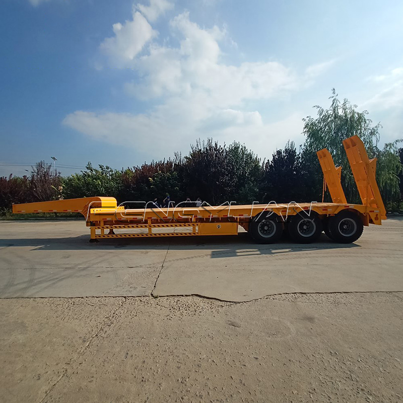 Semi Lowboy Trailer