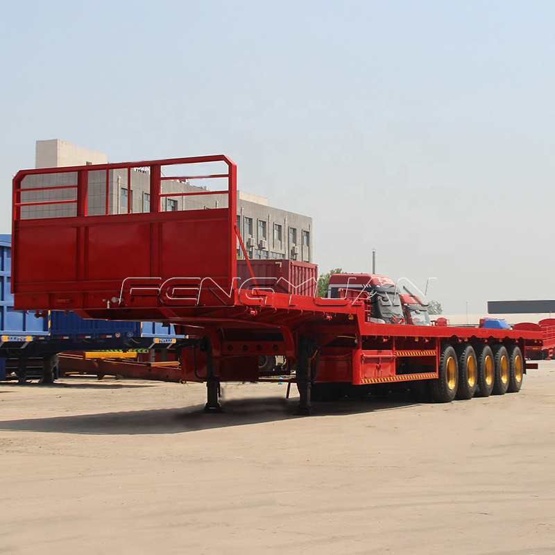 Lowbed Semi Truck Trailer