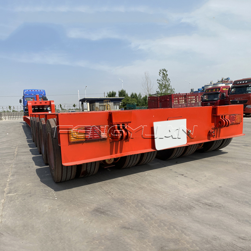 Lowbed Semi Trailers For Excavator Transport