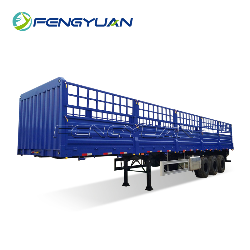 50 60 ton fence semi trailer