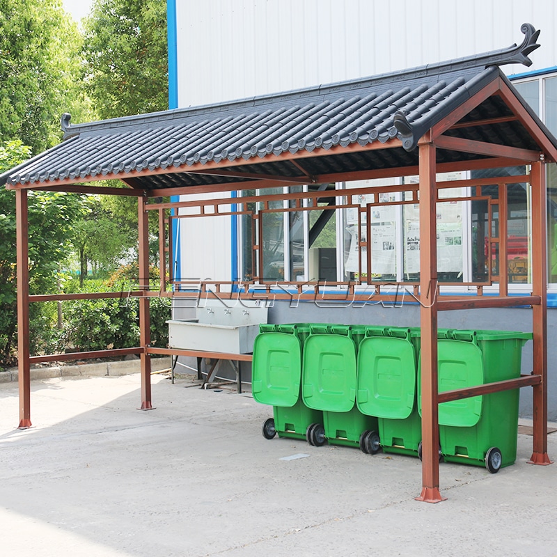 Simple Type Garbage sorting booth