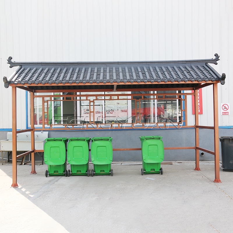 Automated Garbage sorting booth